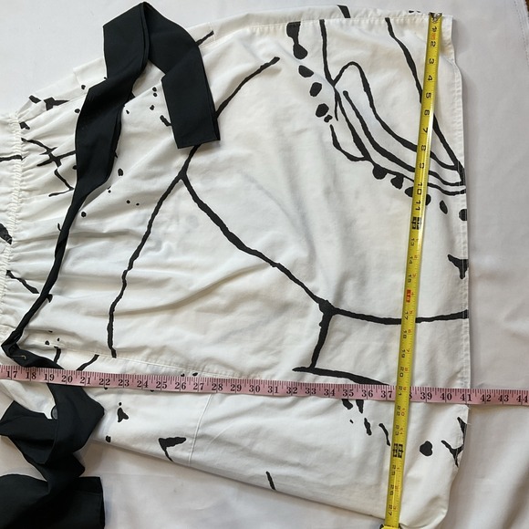 Vintage Lanz Dress Size‎ 6 Cotton USA Abstract Paint Splatter Print  Button Back - Picture 4 of 9